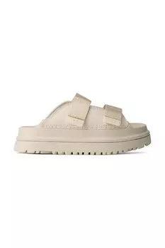 Шлепанцы UGG GOLDENGLOW SLIDE, бежевый