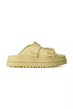 Шлепанцы UGG GOLDENGLOW SLIDE, зеленый