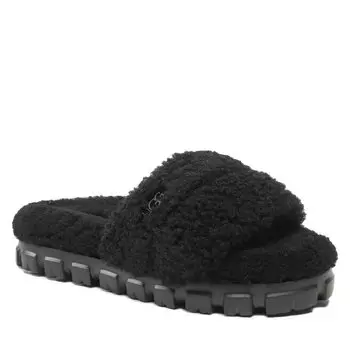 Шлепанцы Ugg WCozetta Curly, черный
