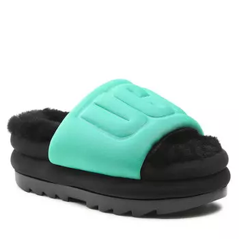 Шлепанцы Ugg WMaxi Graphic, зеленый