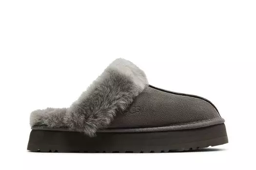 Шлепанцы UGG Wmns Disquette Slipper Charcoal, серый