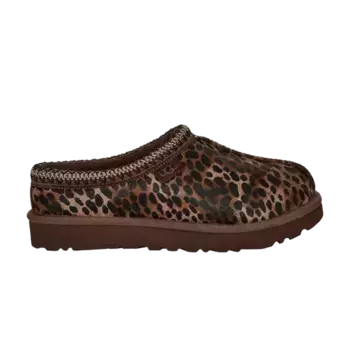 Шлепанцы UGG Wmns Tasman Caspian Slipper Burnt Cedar Cheetah, коричневый