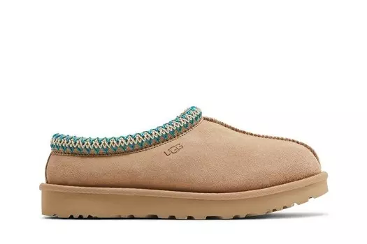 Шлепанцы UGG Wmns Tasman Slipper Driftwood White Pepper, желто-коричневый