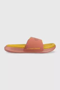 Шлепанцы Under Armour, розовый