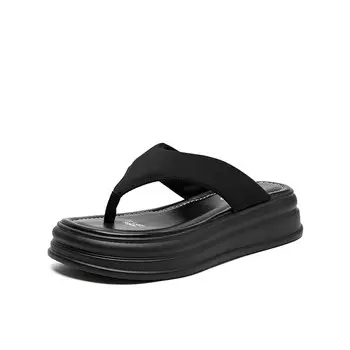 Шлепанцы унисекс 15 Mins, черный