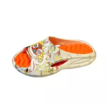 Шлепанцы унисекс Abcfjg, белый