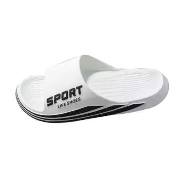 Шлепанцы унисекс Abcfjg, черный