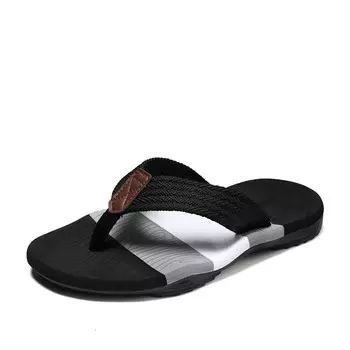 Шлепанцы унисекс Atongmu, цвет Black Gray