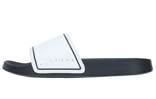 Шлепанцы унисекс белые/черные Mizuno