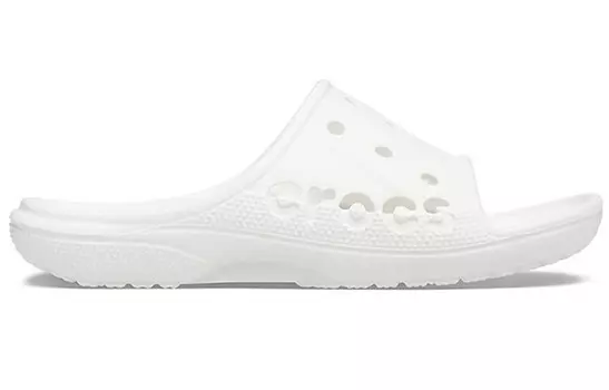 Шлепанцы унисекс белые Crocs