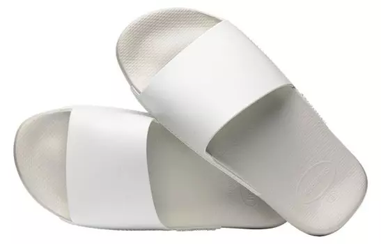 Шлепанцы унисекс белые Havaianas