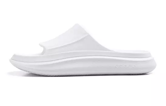 Шлепанцы унисекс белые Jifffly