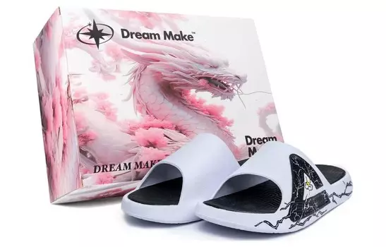 Шлепанцы унисекс белые Peak