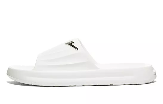 Шлепанцы унисекс белые Warrior