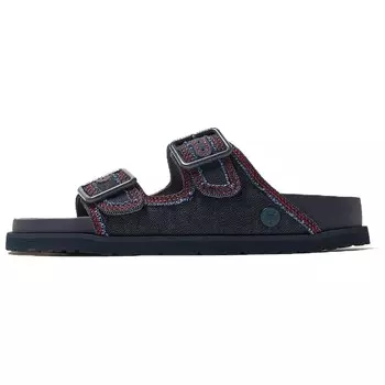 Шлепанцы унисекс Birkenstock, черный/красный