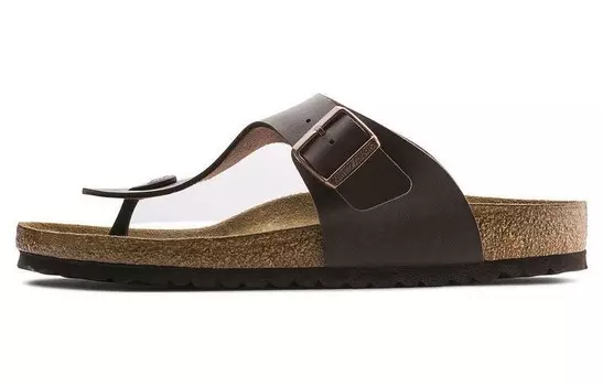 Шлепанцы унисекс Birkenstock, темно-коричневый