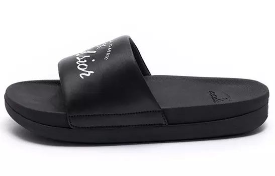 Шлепанцы унисекс черные Excelsior