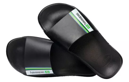 Шлепанцы унисекс черные Havaianas