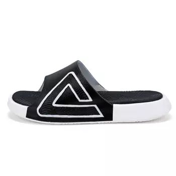 Шлепанцы унисекс черный/белый Peak