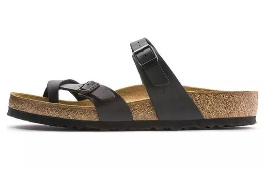Шлепанцы унисекс черный Birkenstock