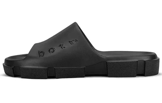 Шлепанцы унисекс черный Both