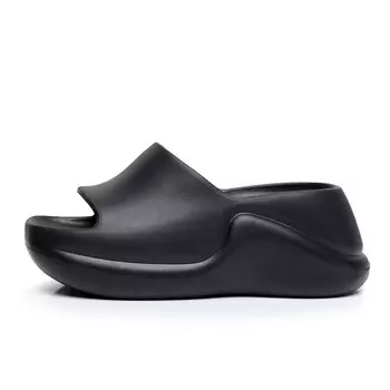 Шлепанцы унисекс черный Lianghuo