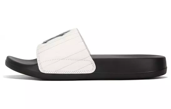 Шлепанцы унисекс черный/м Mlb