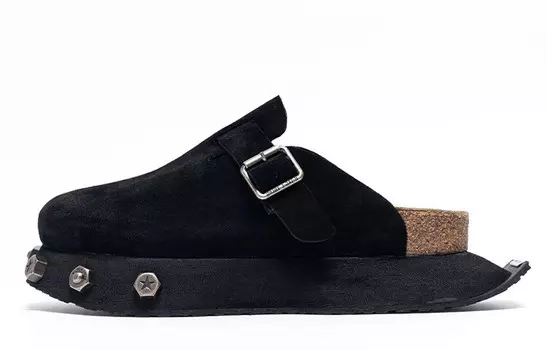 Шлепанцы унисекс черный Viplander