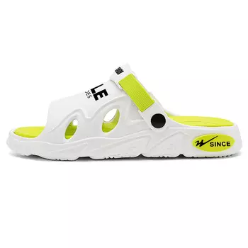 Шлепанцы унисекс Double Star 88, черный/оранжевый