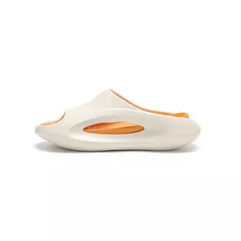 Шлепанцы унисекс Forever 21, белый/оранжевый