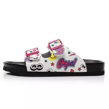 Шлепанцы унисекс Golofi, цвет White 101pu