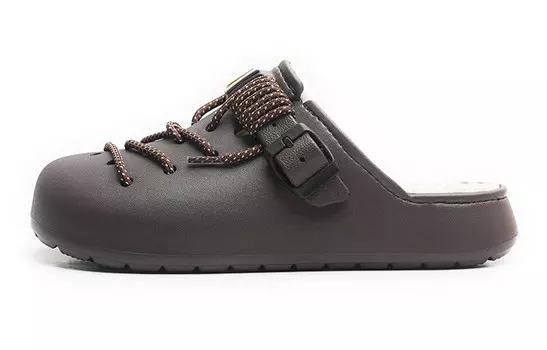 Шлепанцы унисекс кофе Jifffly