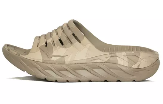 Шлепанцы унисекс коричневые Hoka One One