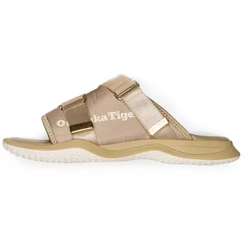 Шлепанцы унисекс коричневые Onitsuka Tiger