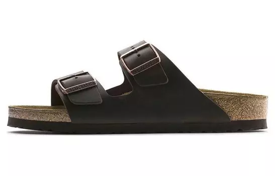 Шлепанцы унисекс коричневый Birkenstock