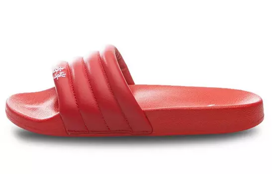 Шлепанцы унисекс красные Lining