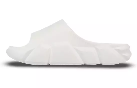 Шлепанцы унисекс кремово-белые Jeep