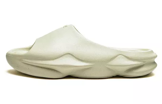 Шлепанцы унисекс лайм молочный Eqlz