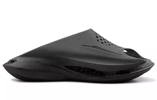 Шлепанцы унисекс матовые черный Loxki