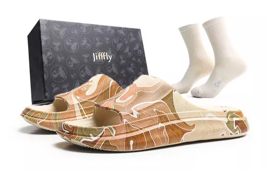 Шлепанцы унисекс многоцветные Jifffly