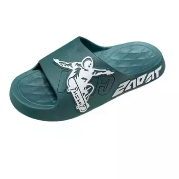 Шлепанцы унисекс Nuckily, темно-зеленый