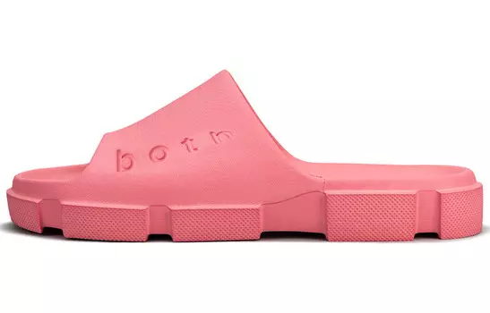 Шлепанцы унисекс розовый Both