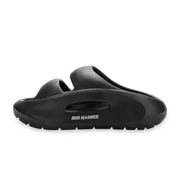 Шлепанцы унисекс Run Manner, черный