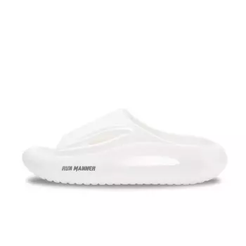 Шлепанцы унисекс Run Manner, хаки