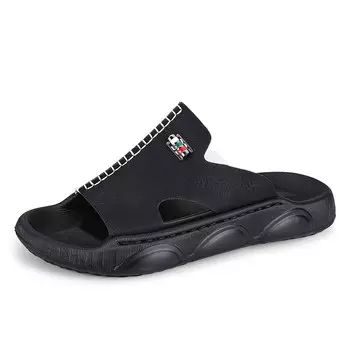 Шлепанцы унисекс Shiozawa, черный/белый