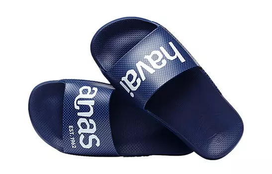 Шлепанцы унисекс синие Havaianas