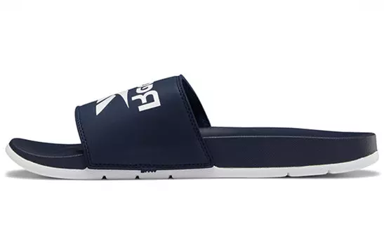 Шлепанцы унисекс синие Reebok