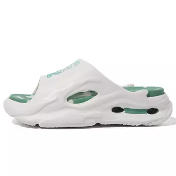 Шлепанцы унисекс Tcellars, белый/зеленый