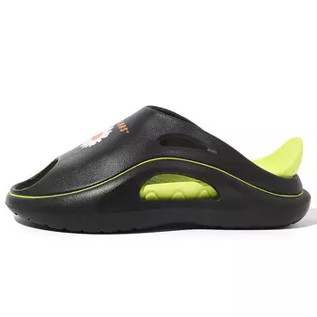 Шлепанцы унисекс Tcellars, черный/зеленый