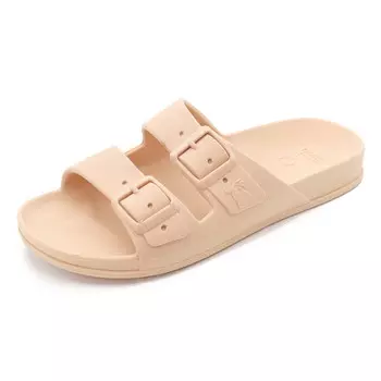 Шлепанцы унисекс телесно-розовые Cacatos